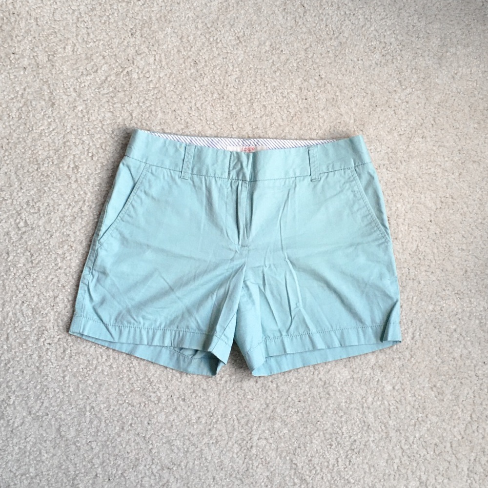 J. Crew Chino Mint Shorts